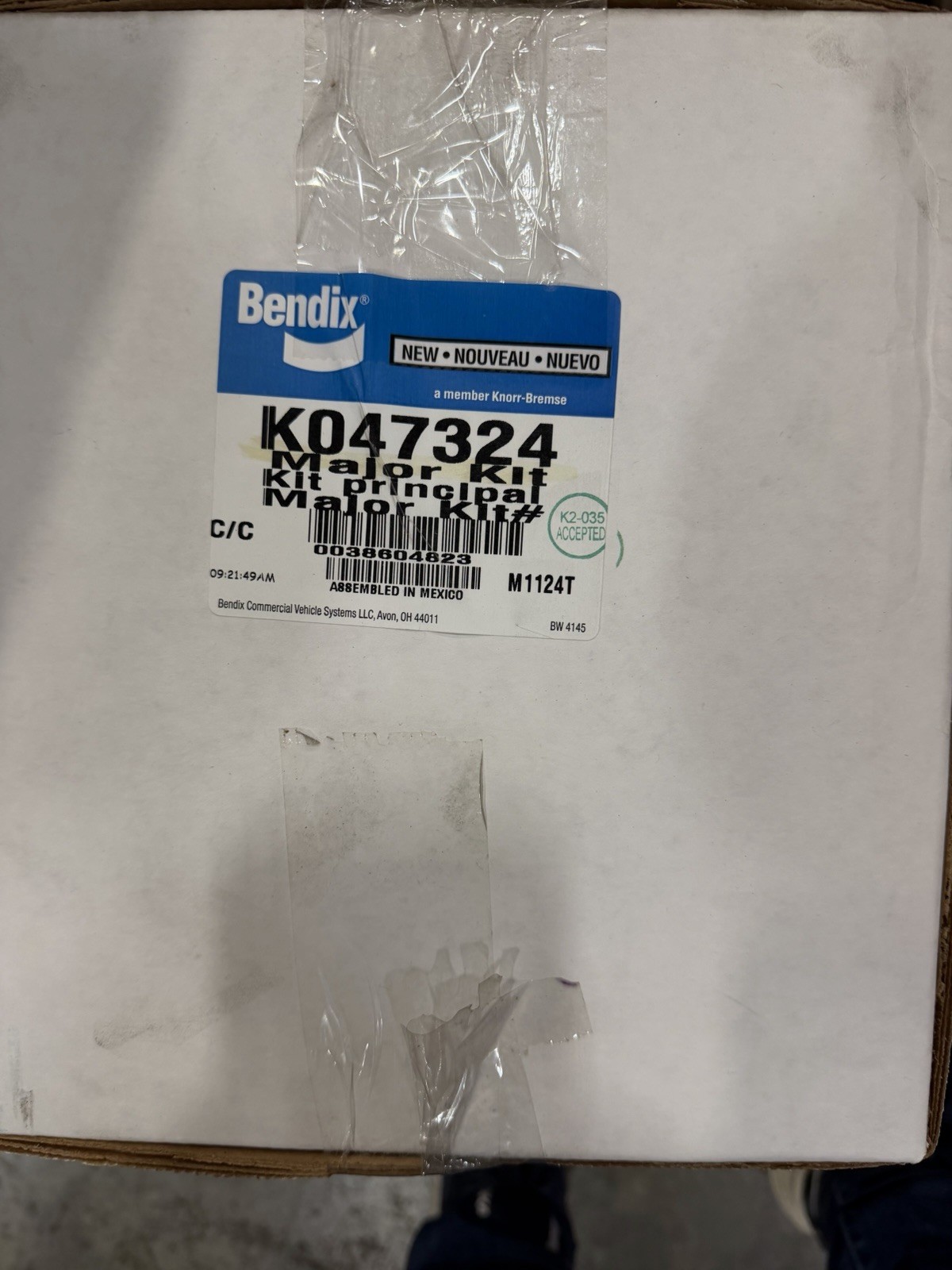 Bendix K047324 AD-IP Major Kit Bendix K047324 AD-IP Major Kit