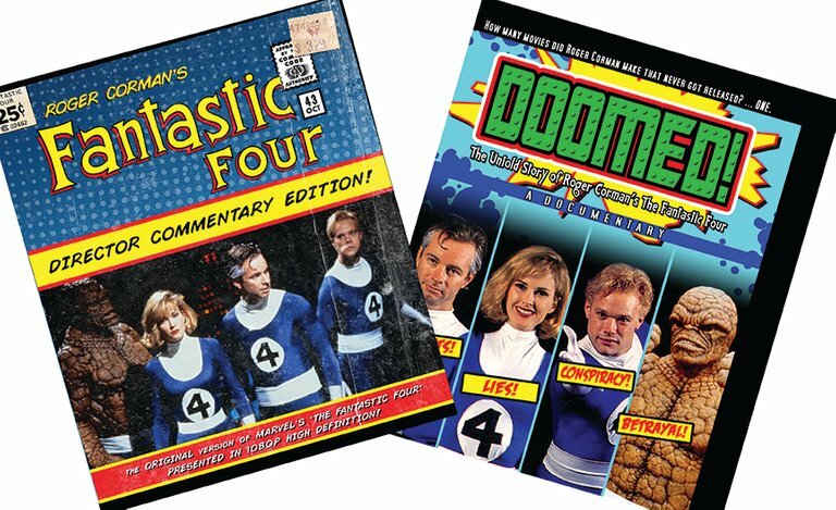 DOOMED / FANTASTIC FOUR (94) Bundle Audio Commentary Edition BLU-RAY