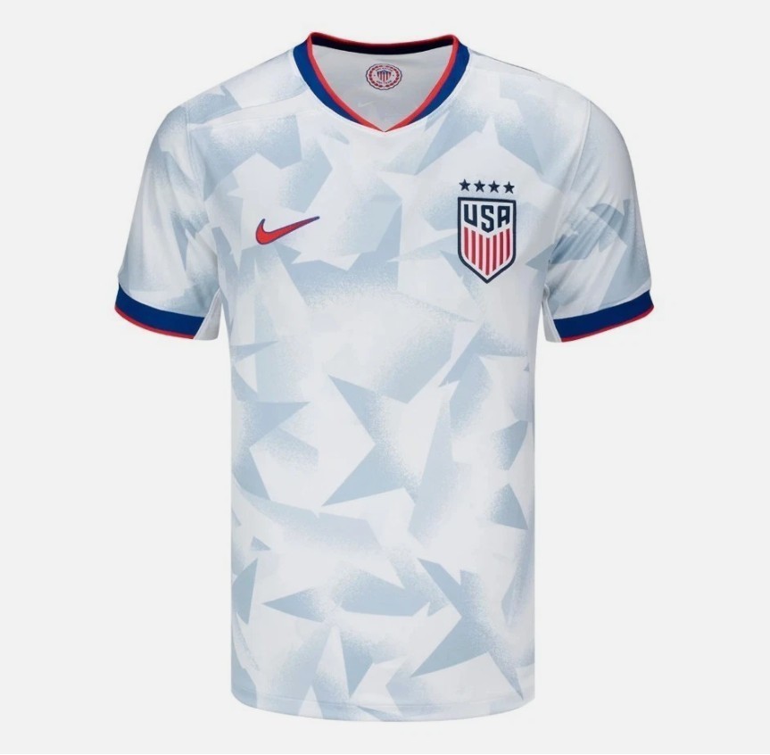 USA Soccer Jersey White/Red/Blue Geometric World Cup 2026 all sizes mens womans USA Soccer Jersey White/Red/Blue Geometric World Cup 2026 all sizes mens womans