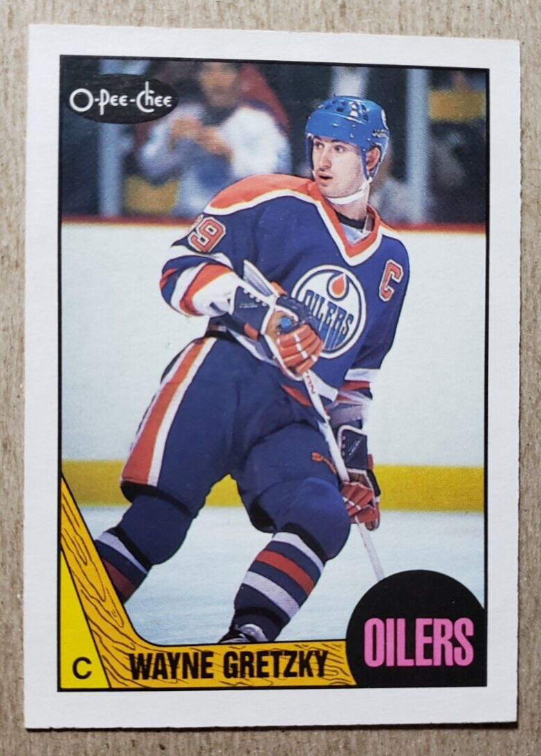 1987-88 O-Pee-Chee Wayne Gretzky #53 Edmonton Oilers 1987-88 O-Pee-Chee Wayne Gretzky #53 Edmonton Oilers