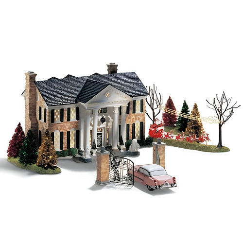 Dept 56 Villages 55041 Elvis Presley\'s Graceland Special Edition Gift Set Dept 56 Villages 55041 Elvis Presley\'s Graceland Special Edition Gift Set