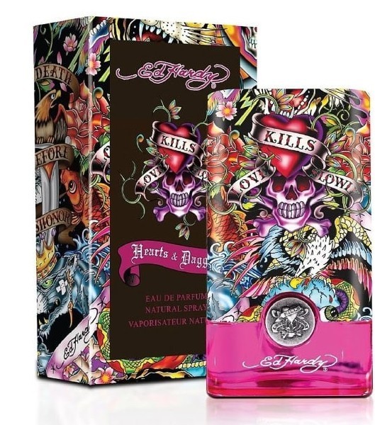 Ed Hardy Hearts & Daggers For Women EDP 3.4oz