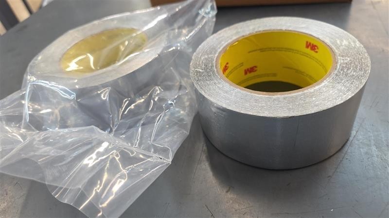 3M 425 Aluminum Foil Tape 2 in X 60 Yd - Silver