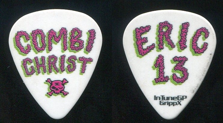 Combichrist Eric 13 Concert Tour Guitar Pick Combichrist Eric 13 Concert Tour Guitar Pick