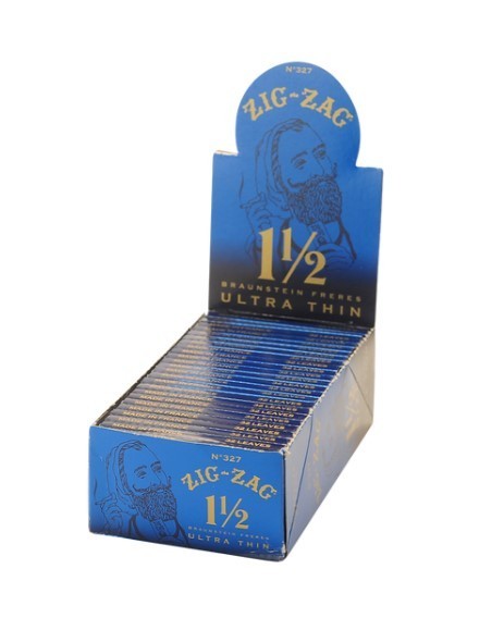 Zig Zag Ultra Thin Rolling Papers 1 1/2 24 Pack 32 CT Zig Zag Ultra Thin Rolling Papers 1 1/2 24 Pack 32 CT