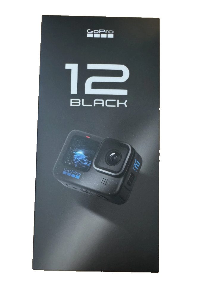 Brand New Sealed GoPro HERO12 Black 5.3K Waterproof Action Camera Brand New Sealed GoPro HERO12 Black 5.3K Waterproof Action Camera