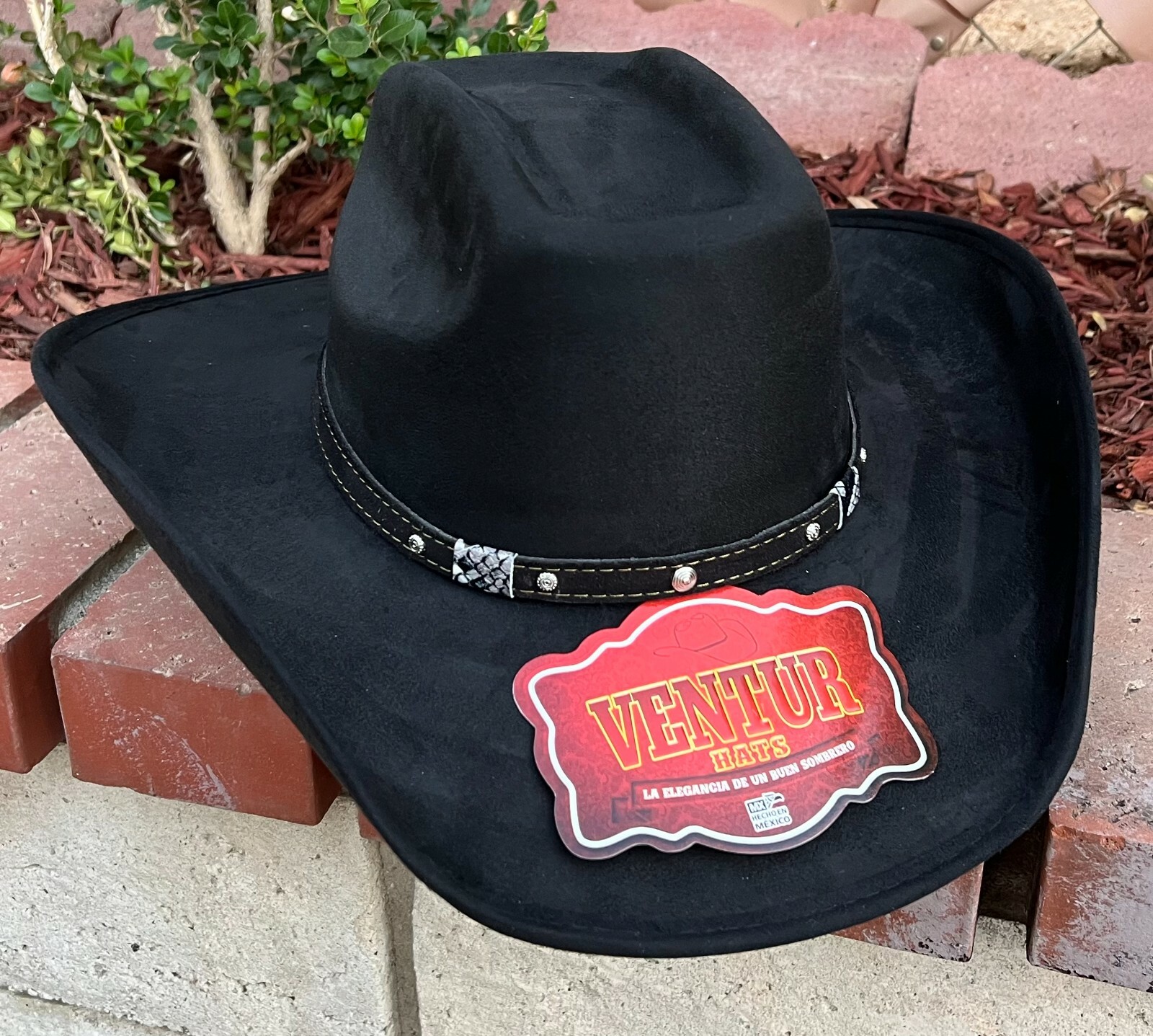 MENS WESTERN COWBOY RODEO HAT BLACK SUEDE STYLE COWBOY RIDING HAT TEXANA VAQUERA MENS WESTERN COWBOY RODEO HAT BLACK SUEDE STYLE COWBOY RIDING HAT TEXANA VAQUERA