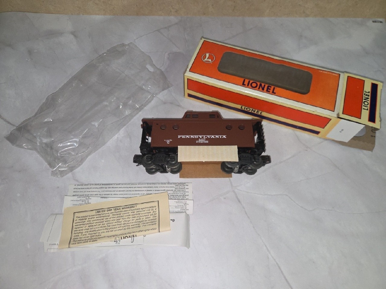 Lionel #6417 Pennsylvania N5C Caboose 536417. New York Zone. NIB