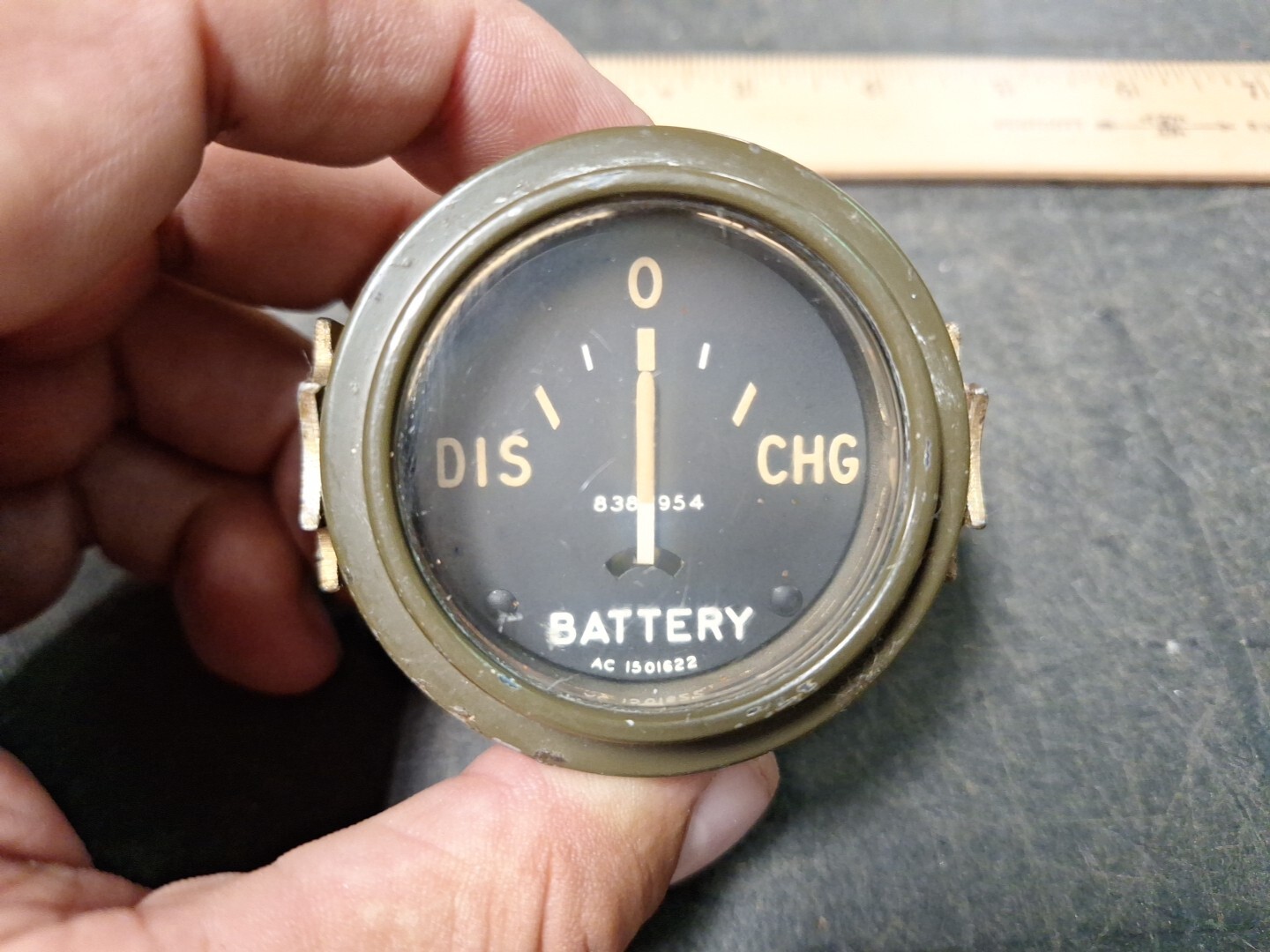 Post War M SERIES 1601622 8370954 Vintage US Military Gauge Post War M SERIES 1601622 8370954 Vintage US Military Gauge