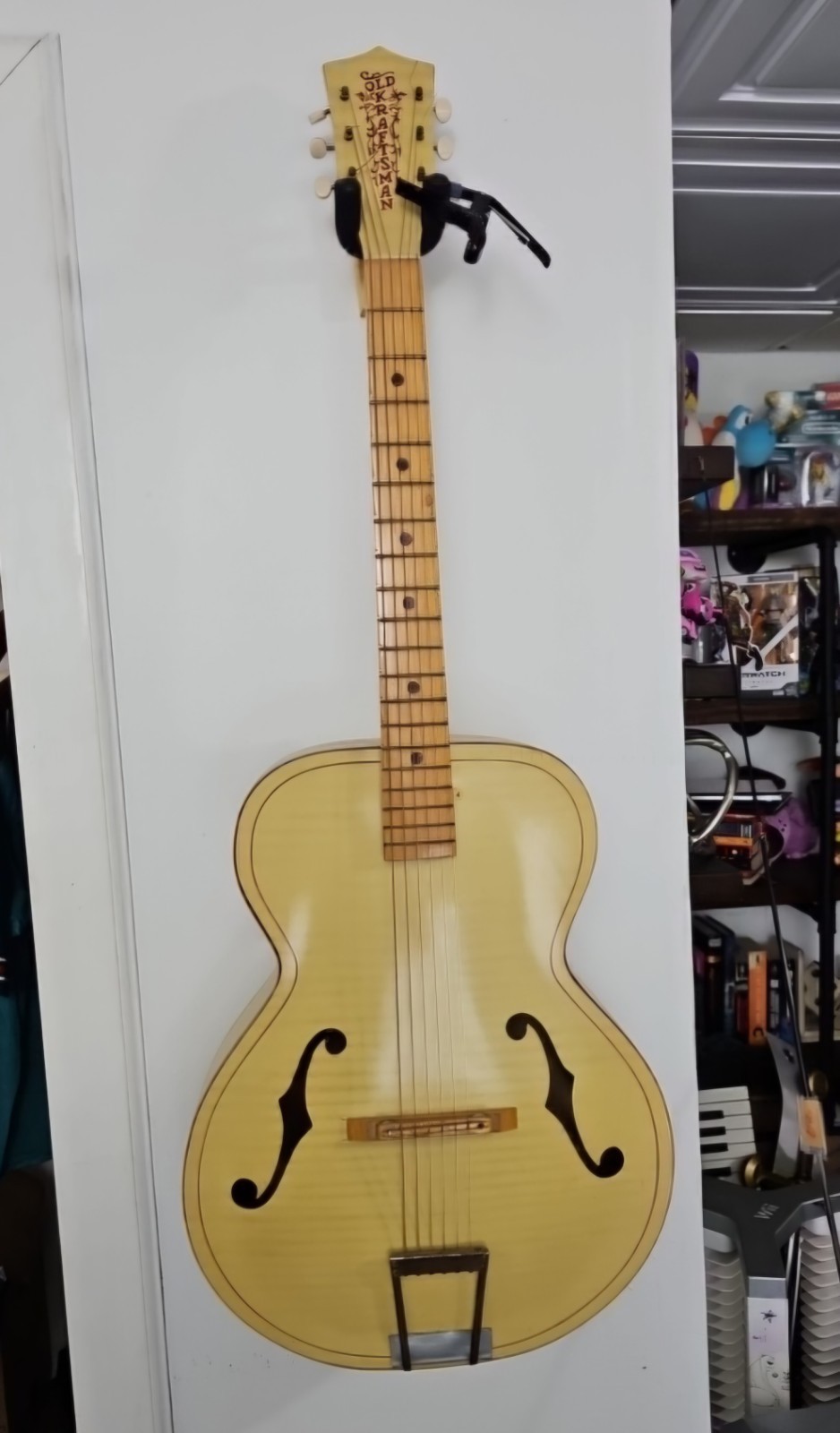 1960s Kay Old Kraftsman Archtop Blonde Acoustic Guitar Vintage READ G2U