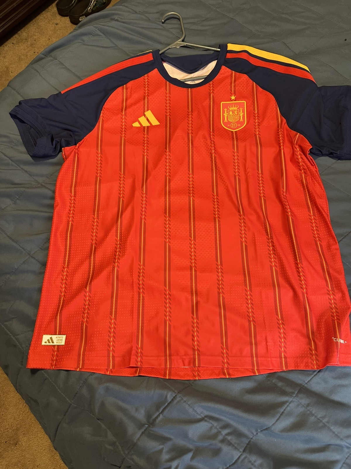 Adidas Spain 2026 On Field Authentic Home Jersey Red Kit Men\'s Size 2XL JN4366 Adidas Spain 2026 On Field Authentic Home Jersey Red Kit Men\'s Size 2XL JN4366