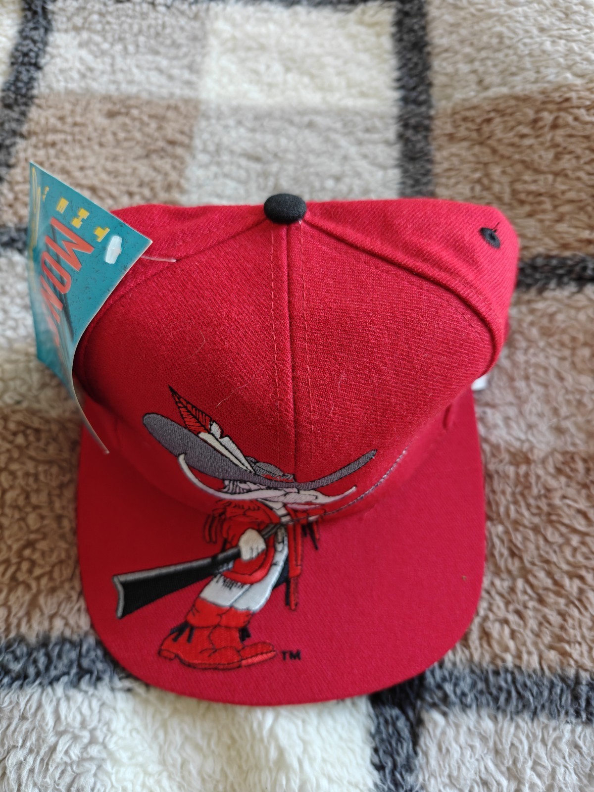 Vintage New NCAA Signatures UNLV Rebels Monster Big Logo Wool Snapback Hat