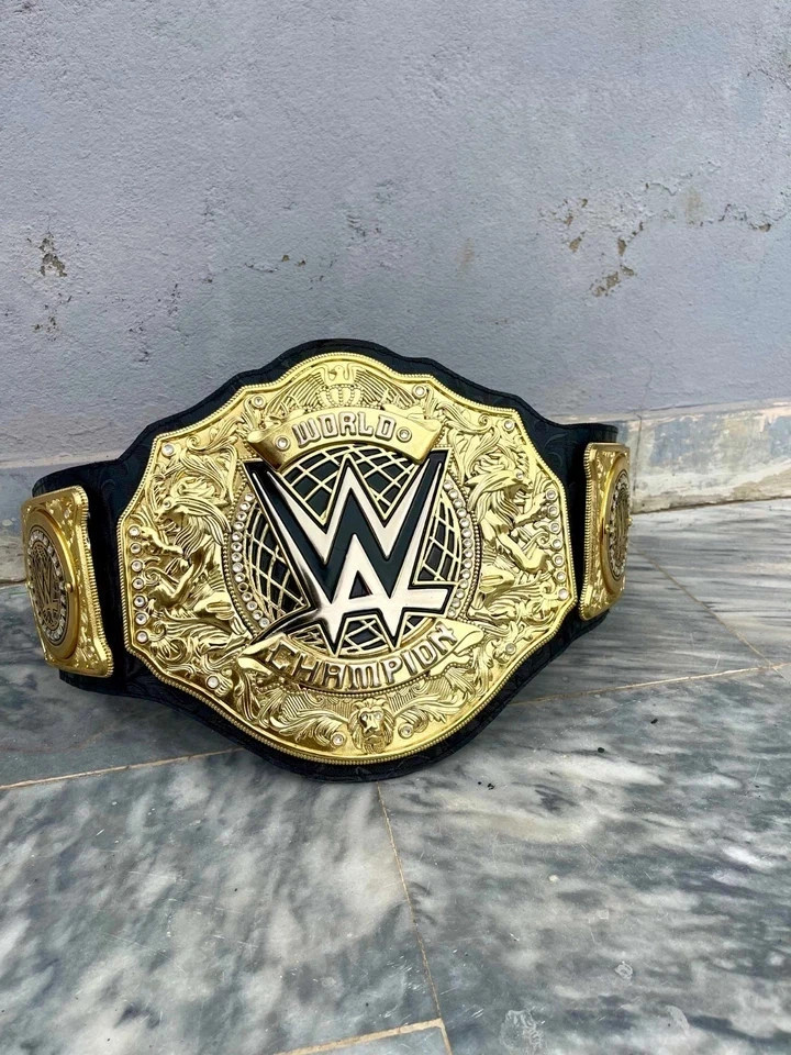 New 2023 World Heavyweight Champion WWE Wrestling Belt Replica Title 4MM