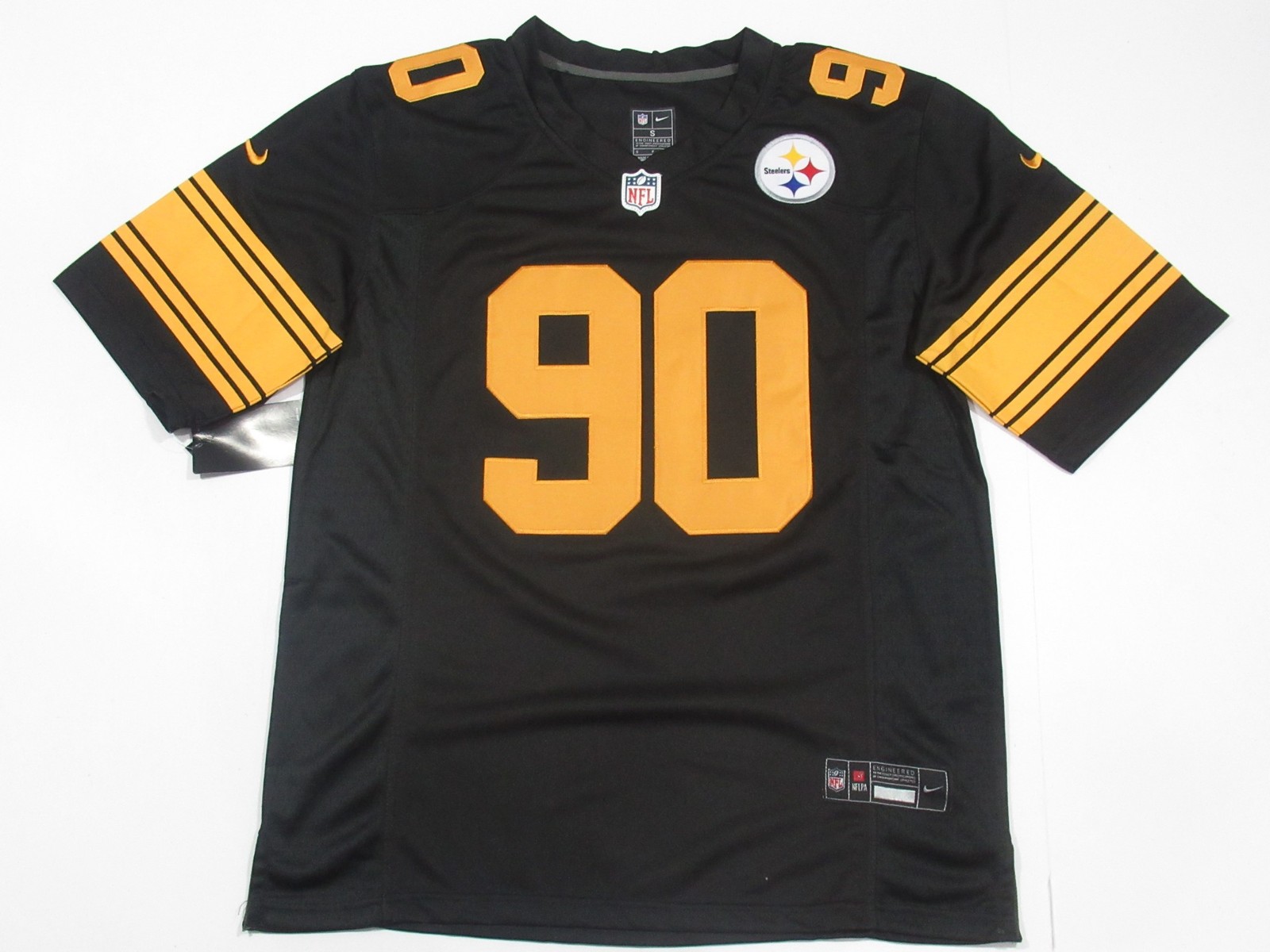 T.J. Watt #90 Pittsburgh Steelers Men\'s Game Jersey Color Rush T.J. Watt #90 Pittsburgh Steelers Men\'s Game Jersey Color Rush