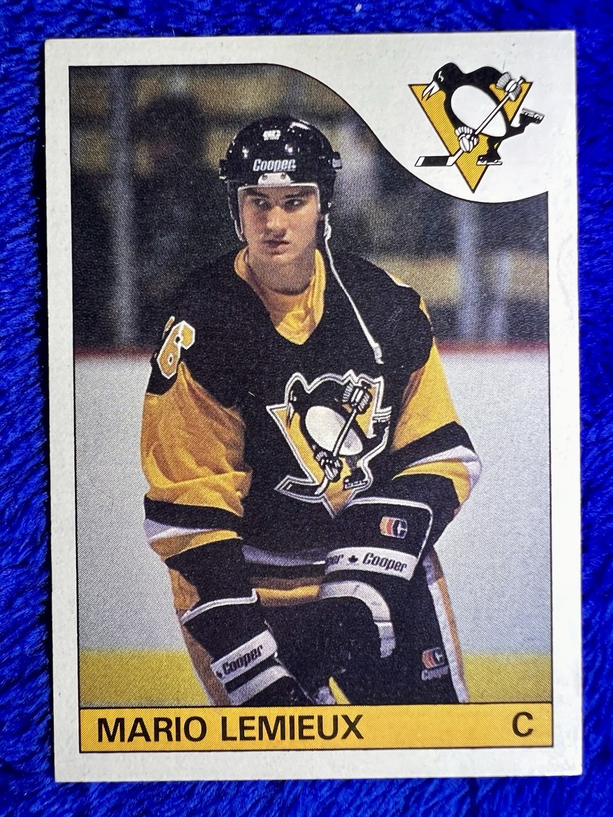 1985-86 Topps - Mario Lemieux #9 (RC)