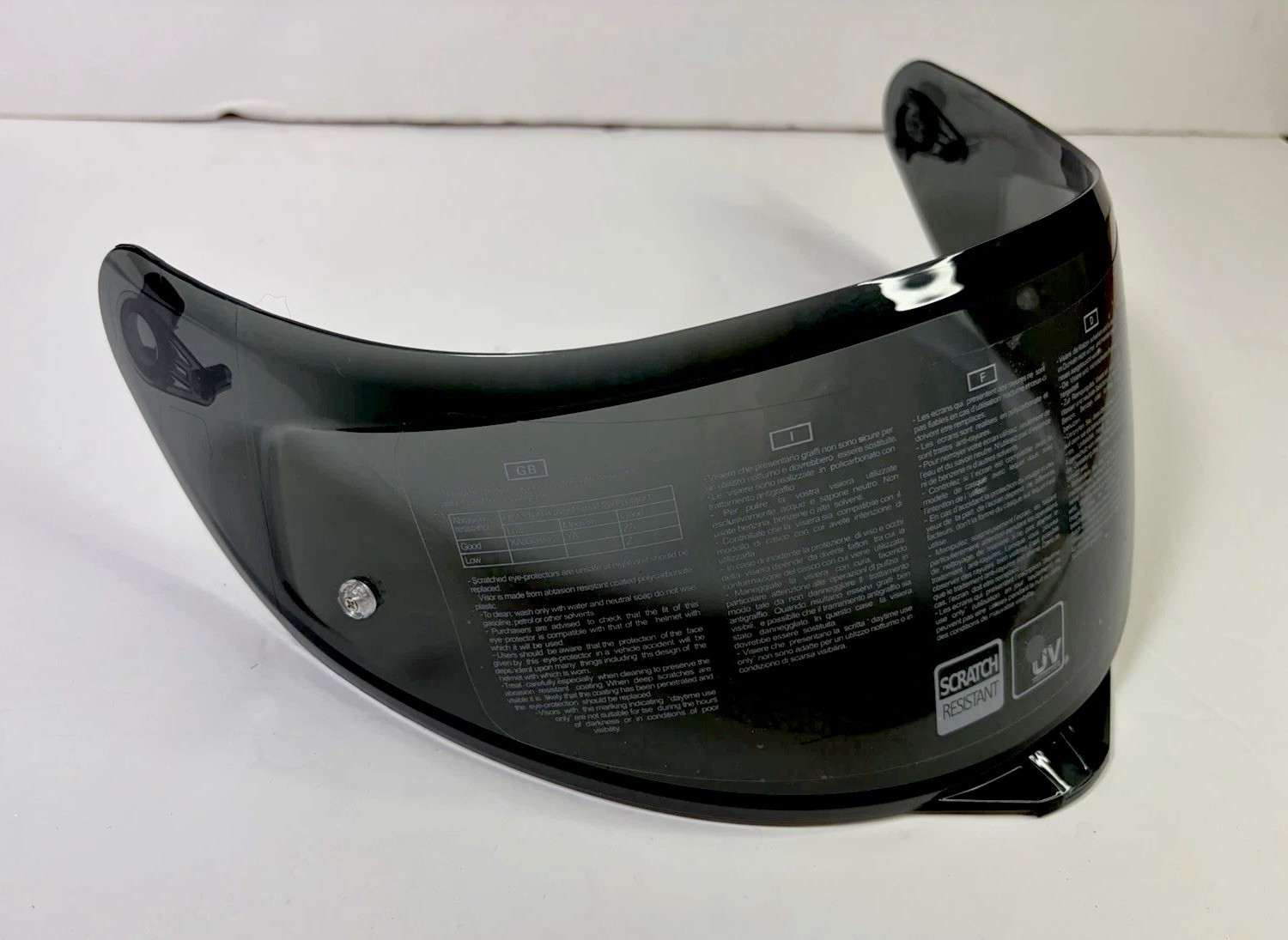 Soman Motorcycle Helmet Visor Replacement Shield K5 K5S K3SV K1 Deep Smoke NEW