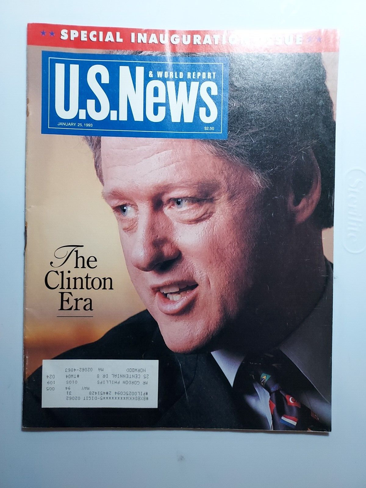 1993 U.S. News & World Report Jan 25, 1993 The Clinton Era Inauguration RARE 1993 U.S. News & World Report Jan 25, 1993 The Clinton Era Inauguration RARE