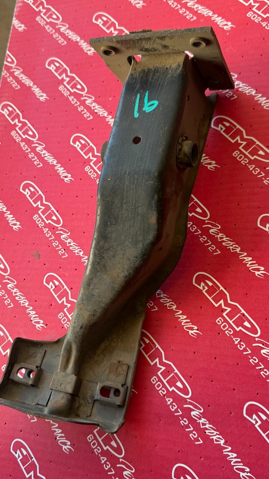 OEM 1966 1967 Ford Fairlane Pedal Support Bracket Under Dash Housing Mount