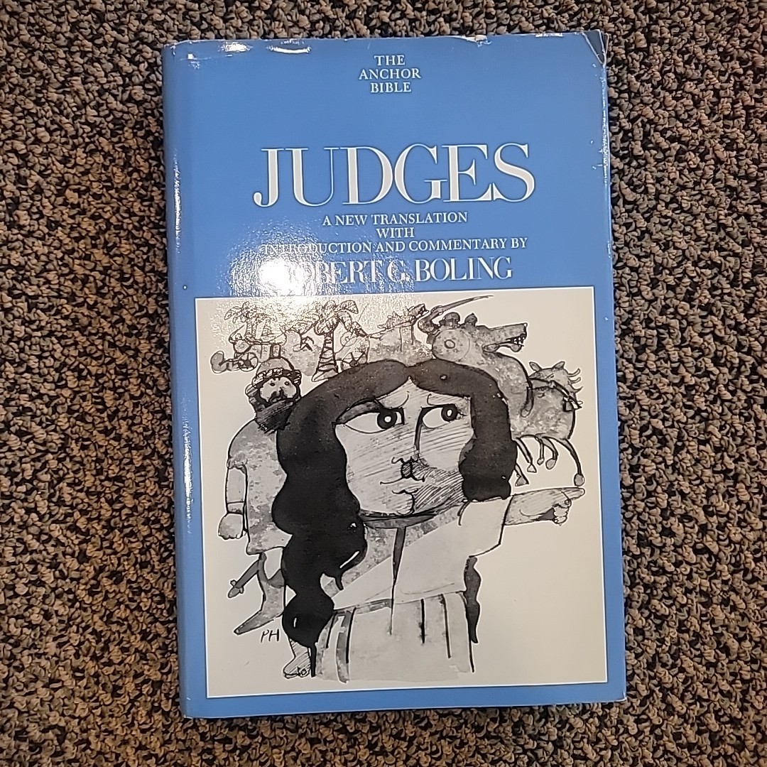 Vintage 1975. Anchor Bible: Judges, By Robert G. Boling Vol 6A
