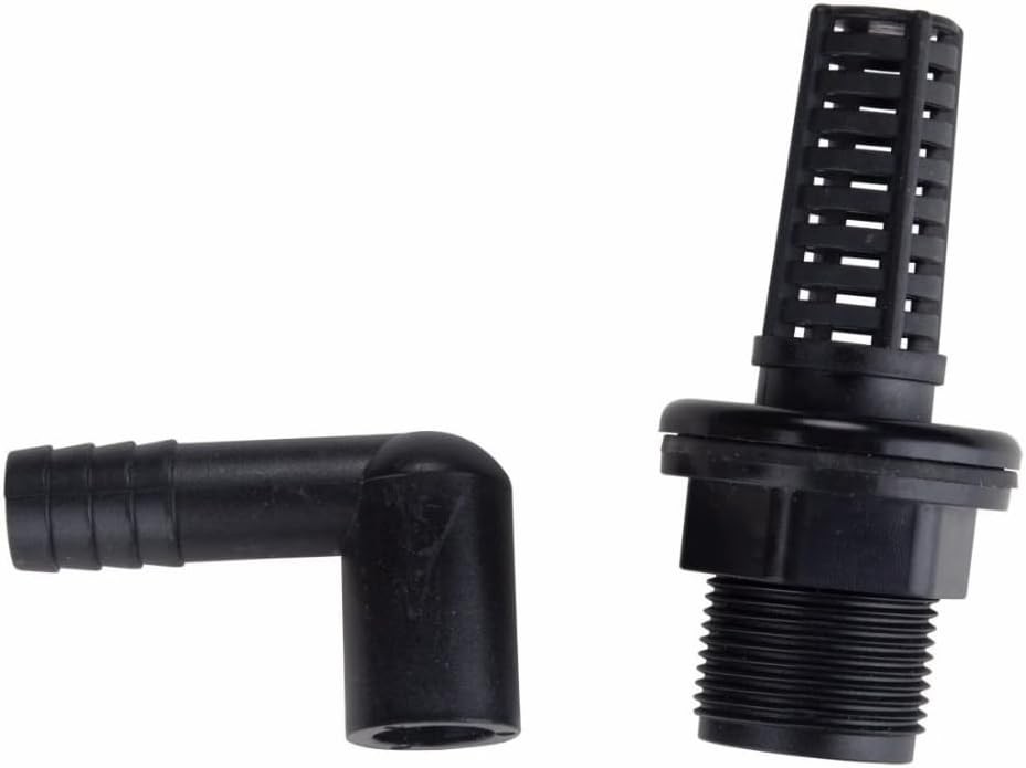 Empire USA - Aquarium Bulkhead Fitting Kit 1 Inch PVC for 1.75\