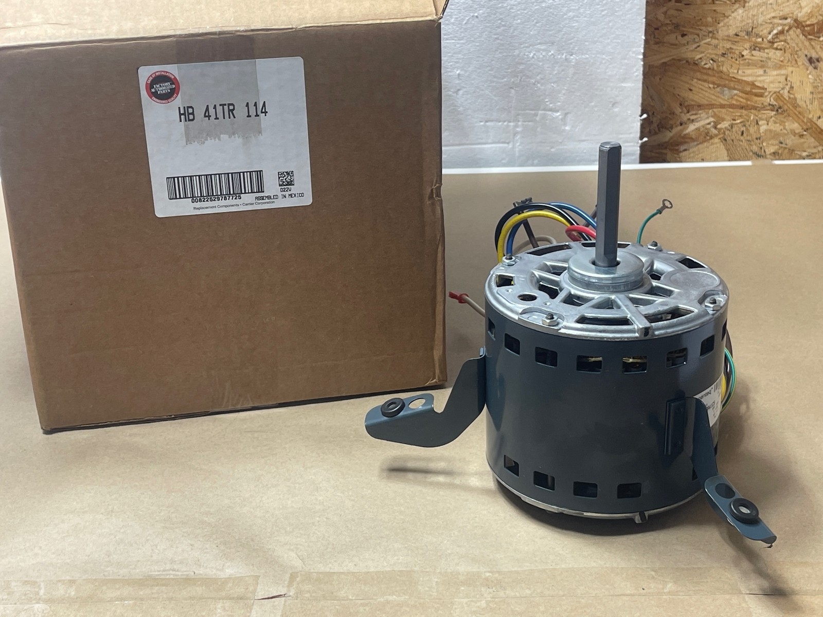 Carrier Bryant Payne HB41TR114 HP:1/3  V:115  HZ:60  Cap:5.00/370  RPM:1075