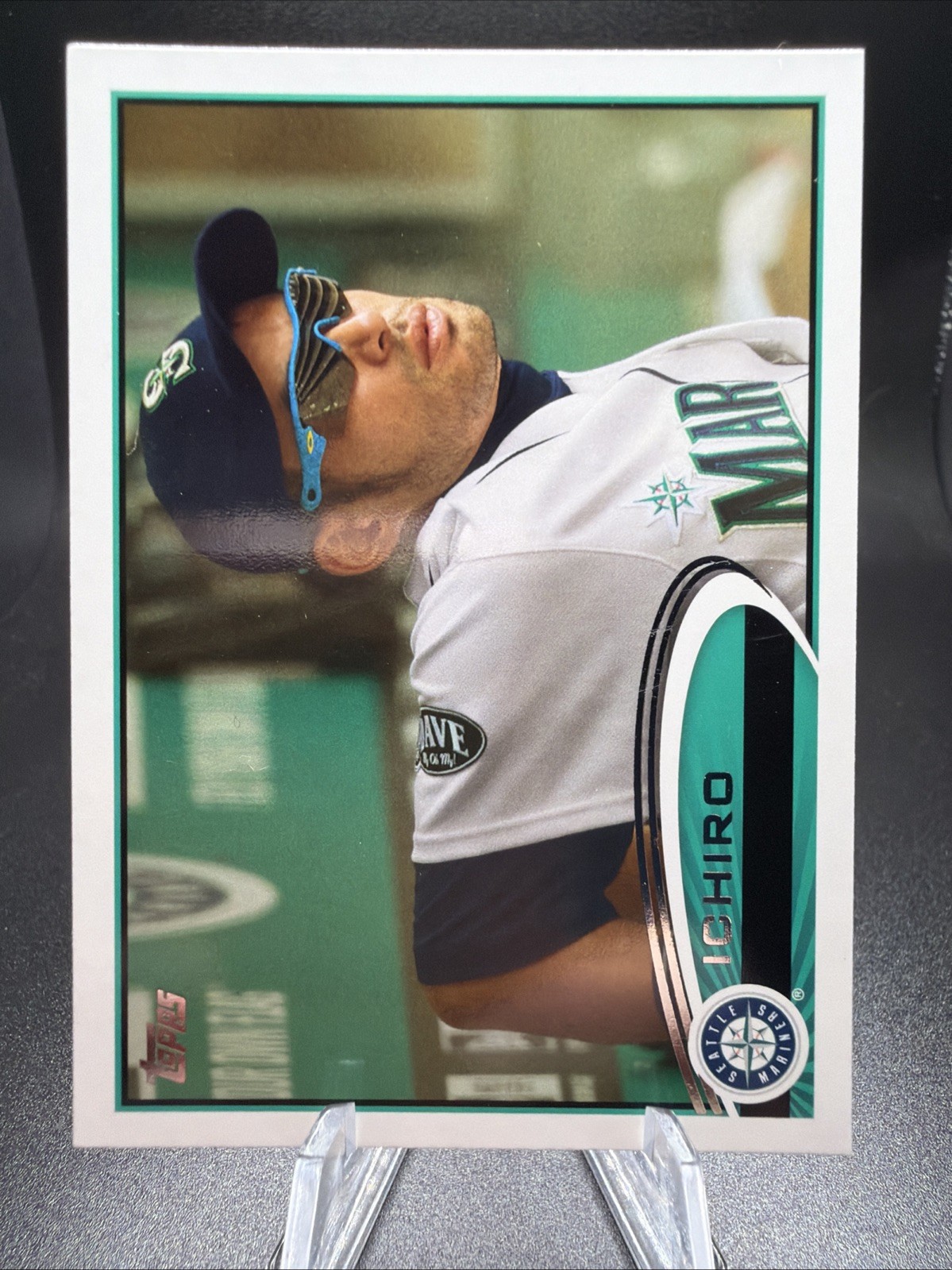 Ichiro Suzuki 2012 Topps Series 2 Photo Image Variation SP Dugout #537 MARINERS Ichiro Suzuki 2012 Topps Series 2 Photo Image Variation SP Dugout #537 MARINERS