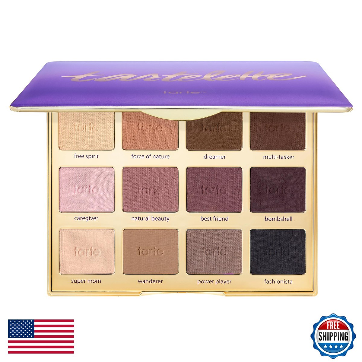 tarte tartelette matte Amazonian clay palette Full Size Eyeshadow Palette tarte tartelette matte Amazonian clay palette Full Size Eyeshadow Palette