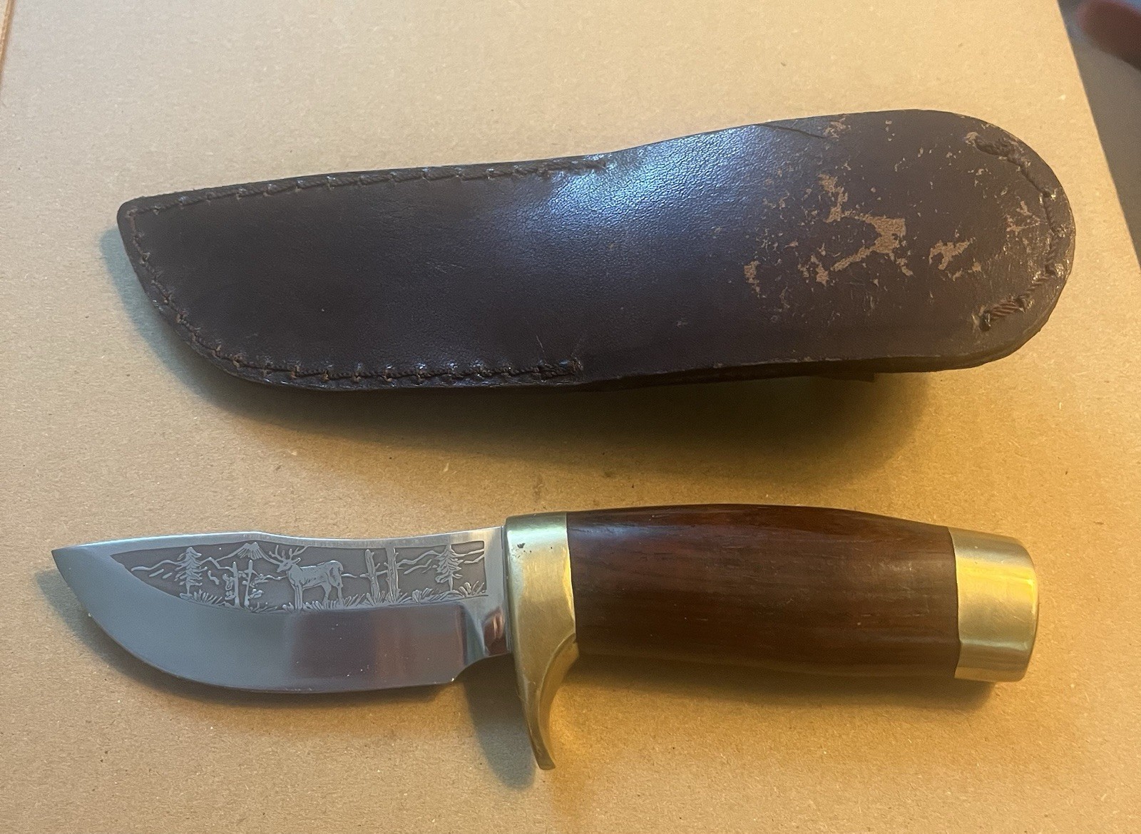 Vintage Casa Aragon Custom Knife Made By Master Guillermo Guzman In 2004 Vintage Casa Aragon Custom Knife Made By Master Guillermo Guzman In 2004