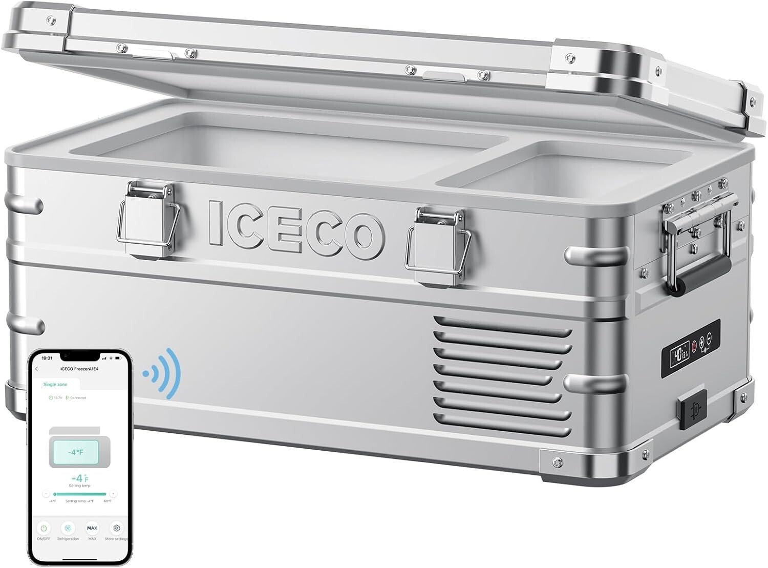Second Hand-ICECO APL20 12 Volt Refrigerator Portable Freezer Electric Cooler
