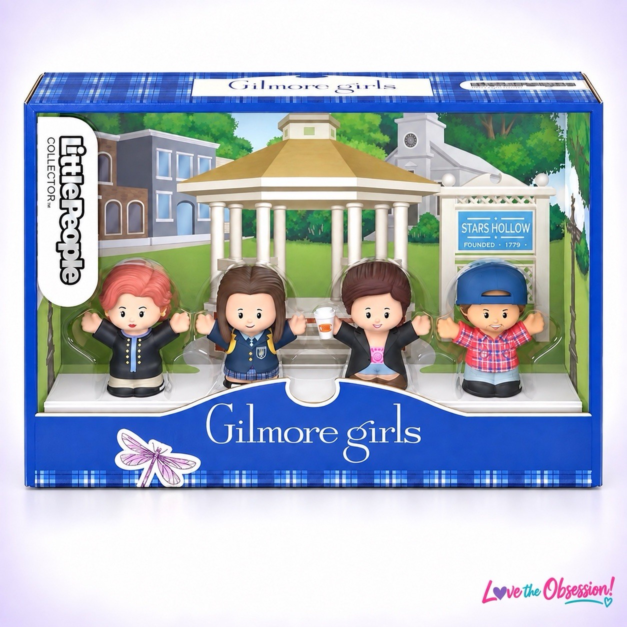 Fisher-Price Little People Collector Gilmore Girls 4 Figure Set New Boxed