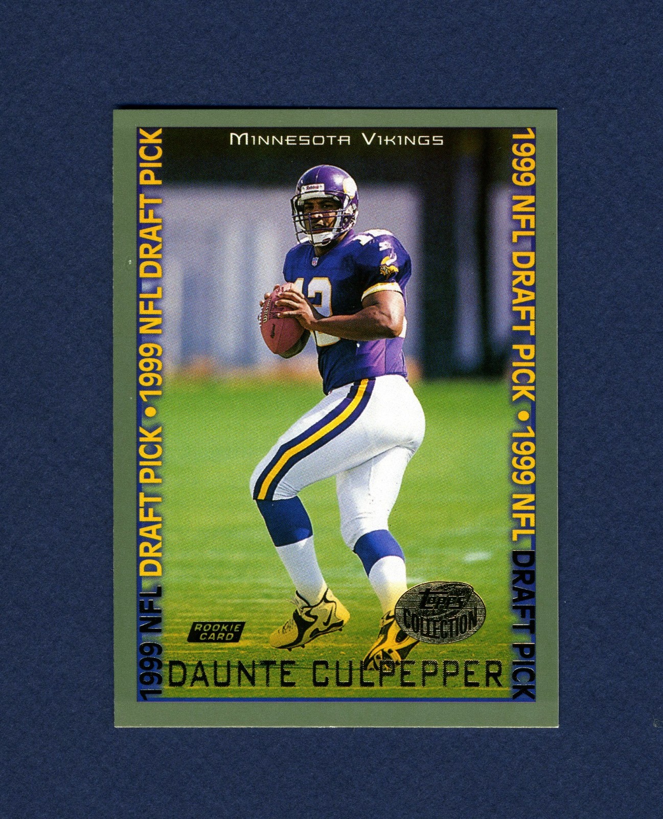 Dante Culpepper Rookie Card (RC): 1999 Topps Collection #330