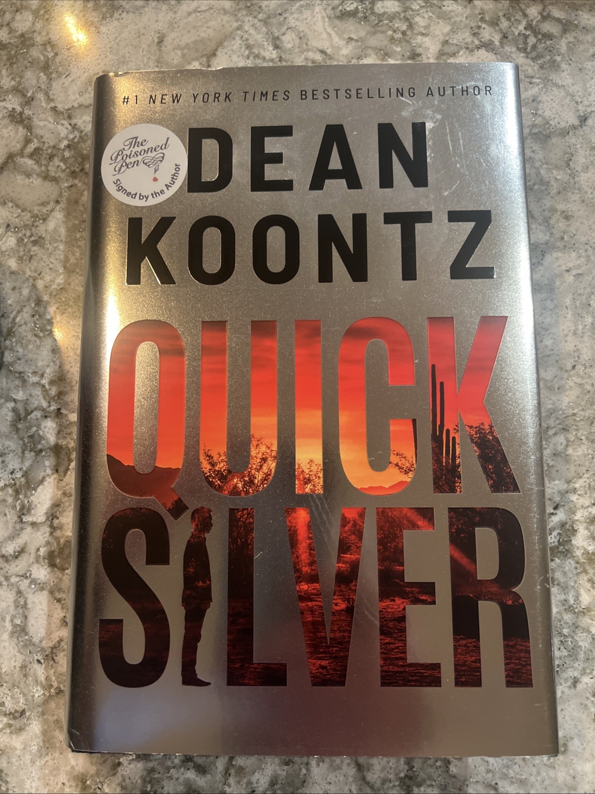 Quicksilver by Dean Koontz Signed First Edition Very Good Condition Quicksilver by Dean Koontz Signed First Edition Very Good Condition