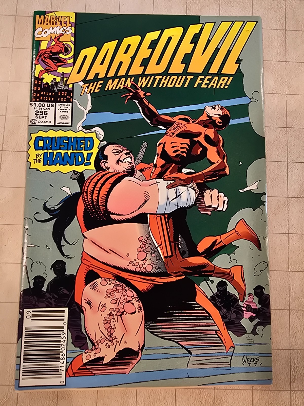 Daredevil Vol 1. Issue #296 Marvel Comics