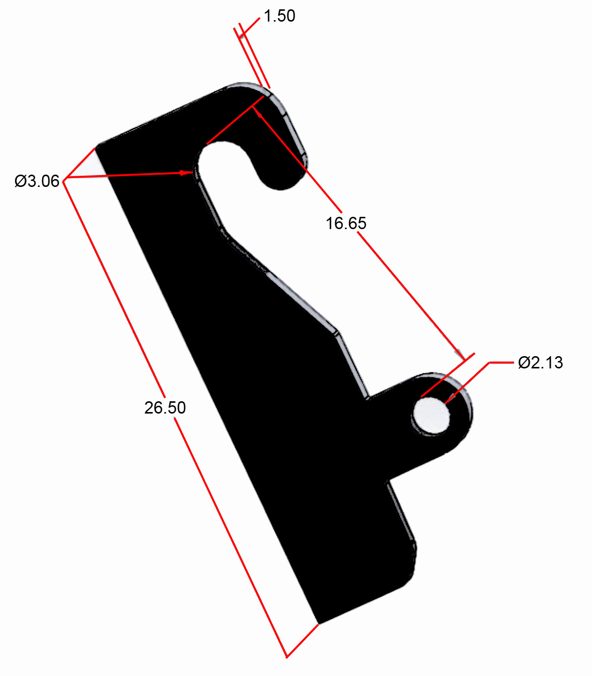 JRB 416 Blank Quick Attach for JRB Loader mounts+Wear Plates (Ears) for top hook JRB 416 Blank Quick Attach for JRB Loader mounts+Wear Plates (Ears) for top hook