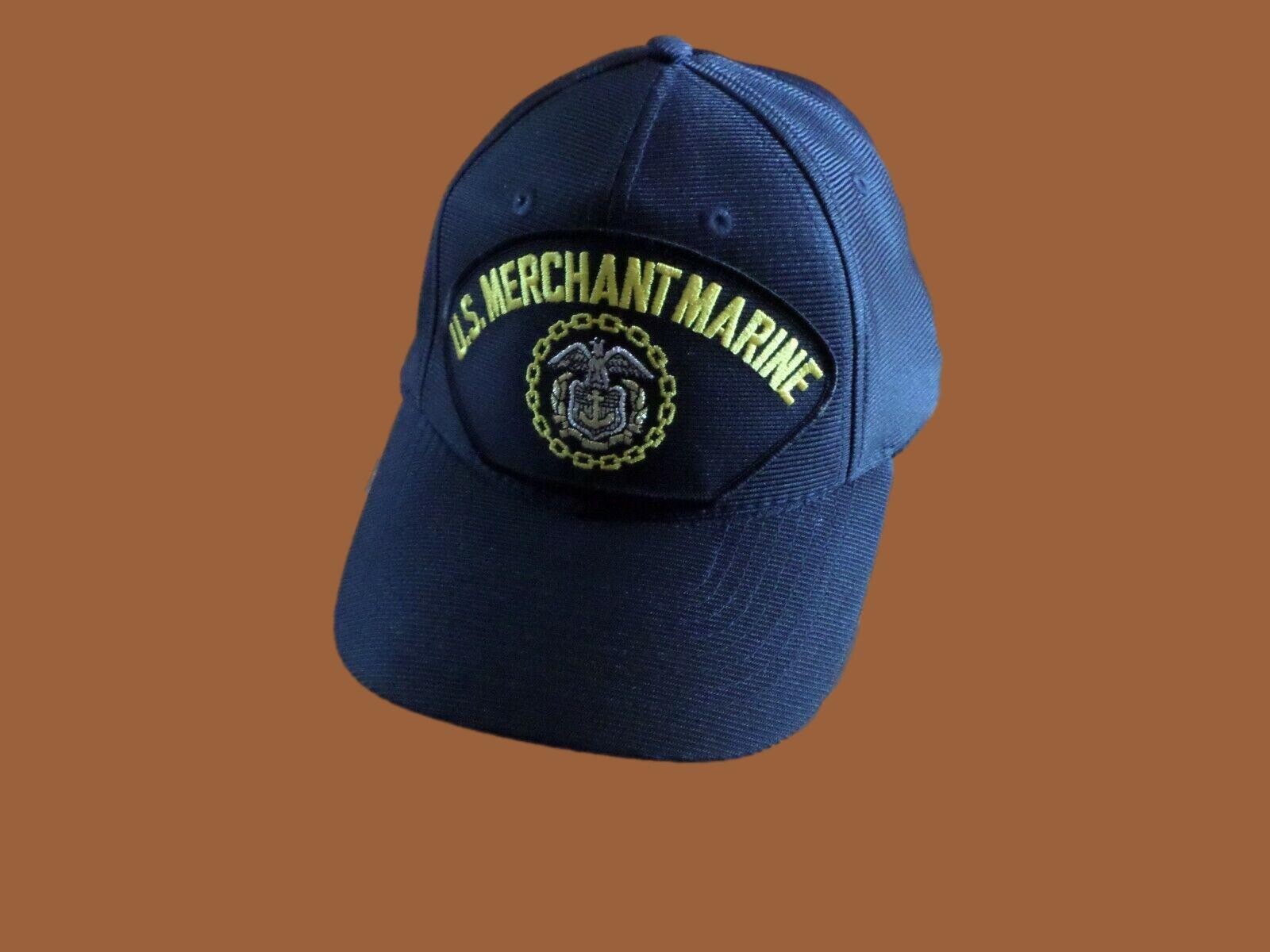 U.S MERCHANT MARINE U.S NAVY SHIP HAT OFFICIAL U.S MILITARY BALL CAP U.S.A MADE U.S MERCHANT MARINE U.S NAVY SHIP HAT OFFICIAL U.S MILITARY BALL CAP U.S.A MADE