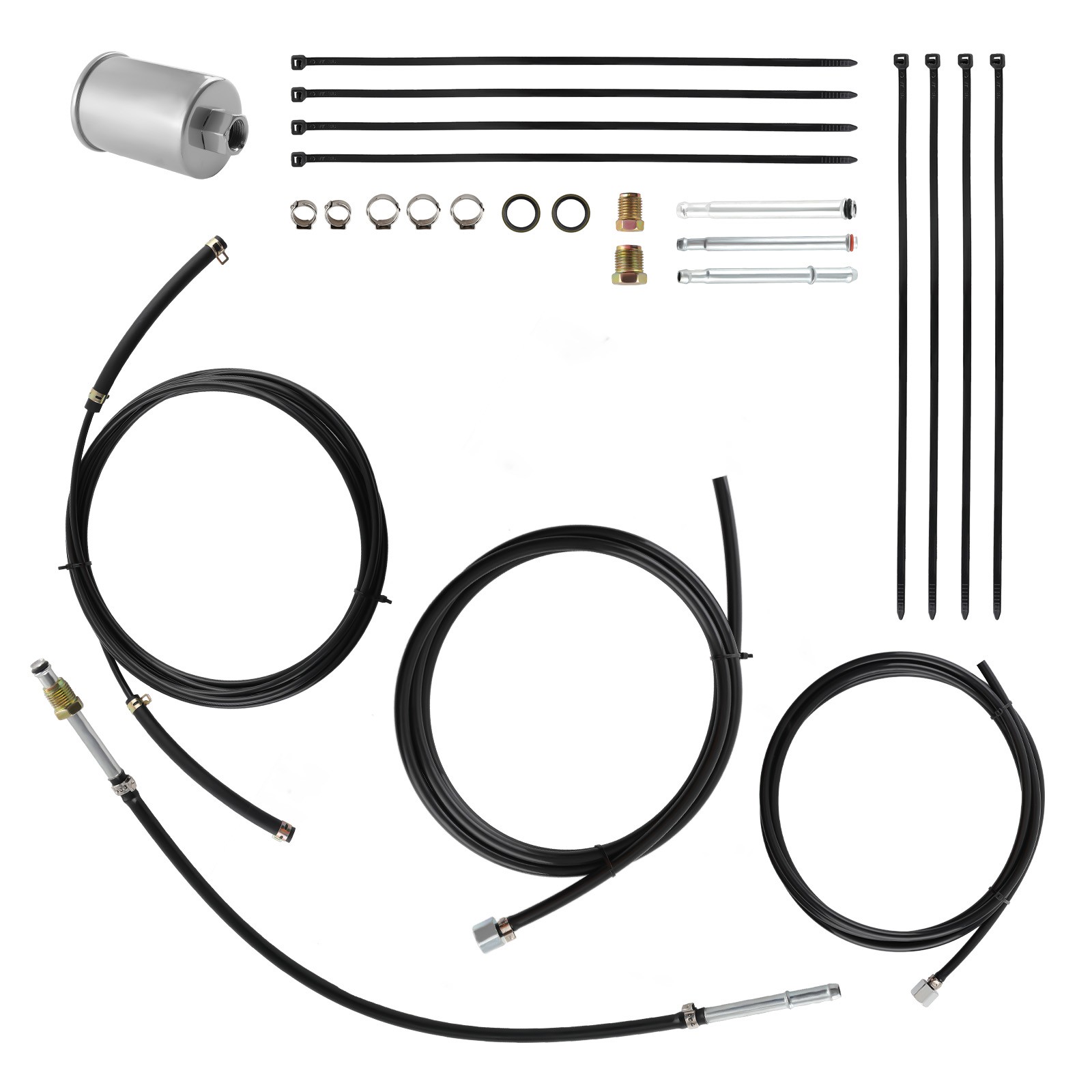 Complete Nylon Fuel Line Replacement Kit For Chevrolet GMC 1988-1997 NFR0013