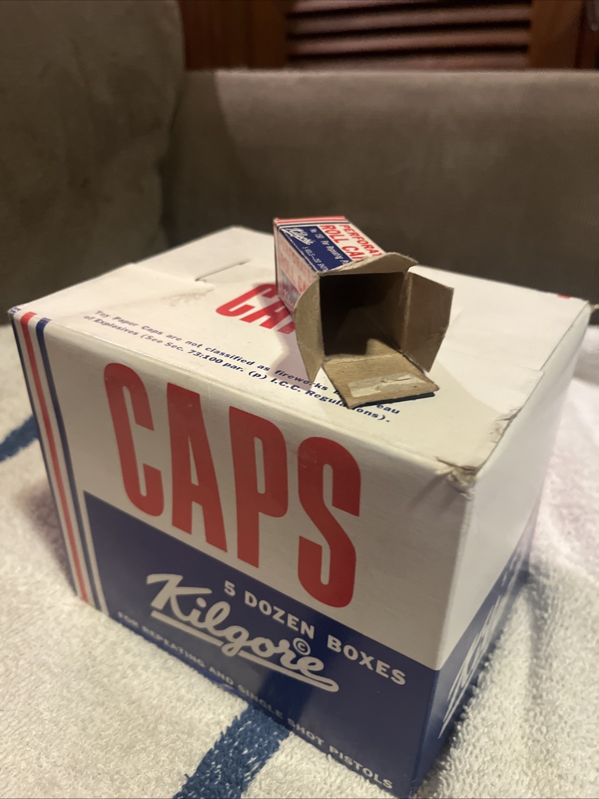 Vintage Kilgore Bang Cap Case EMPTY Vintage Kilgore Bang Cap Case EMPTY