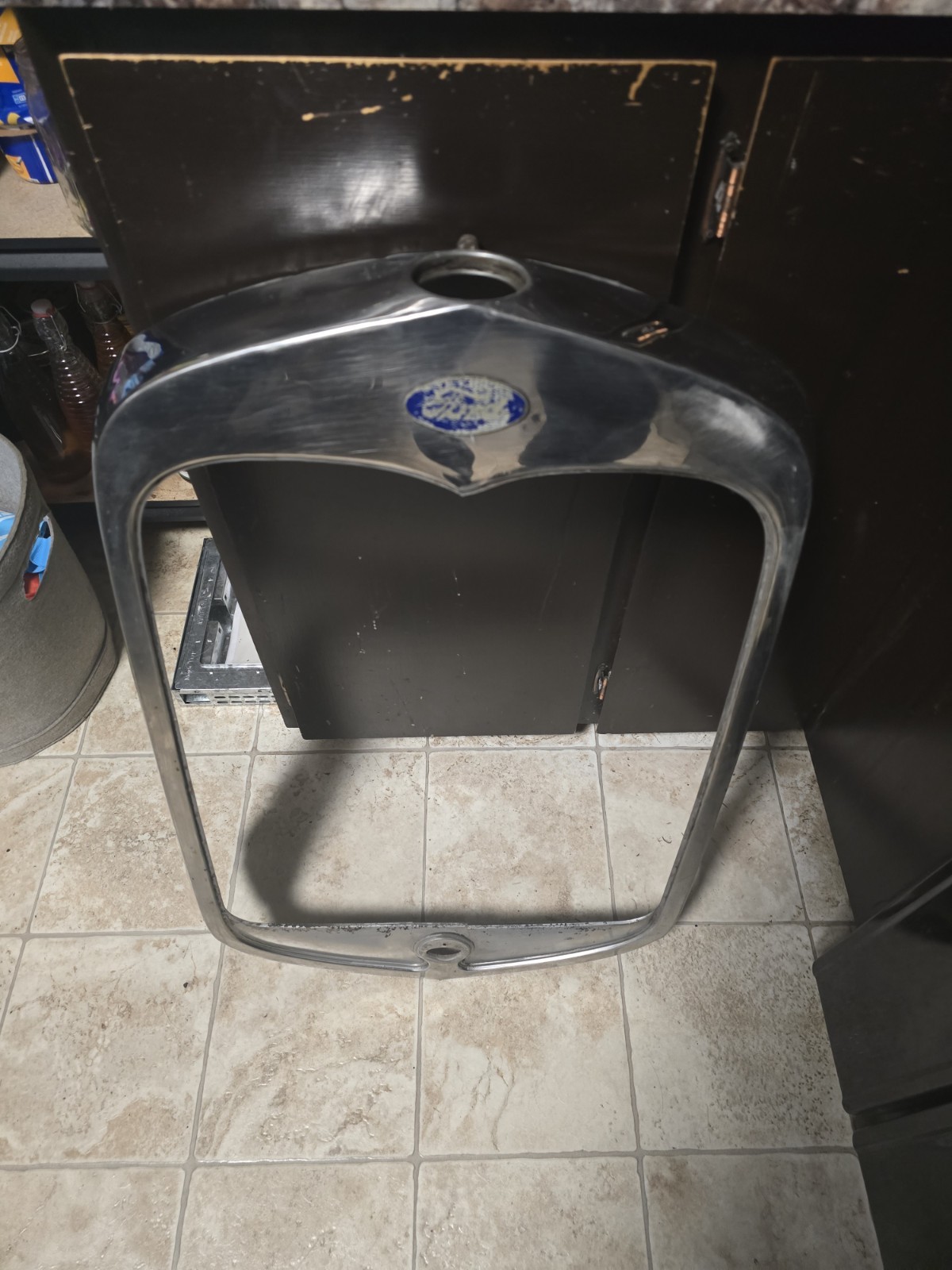 1930-31 Ford Model A OEM stainless Steel Radiator Shell 1930-31 Ford Model A OEM stainless Steel Radiator Shell