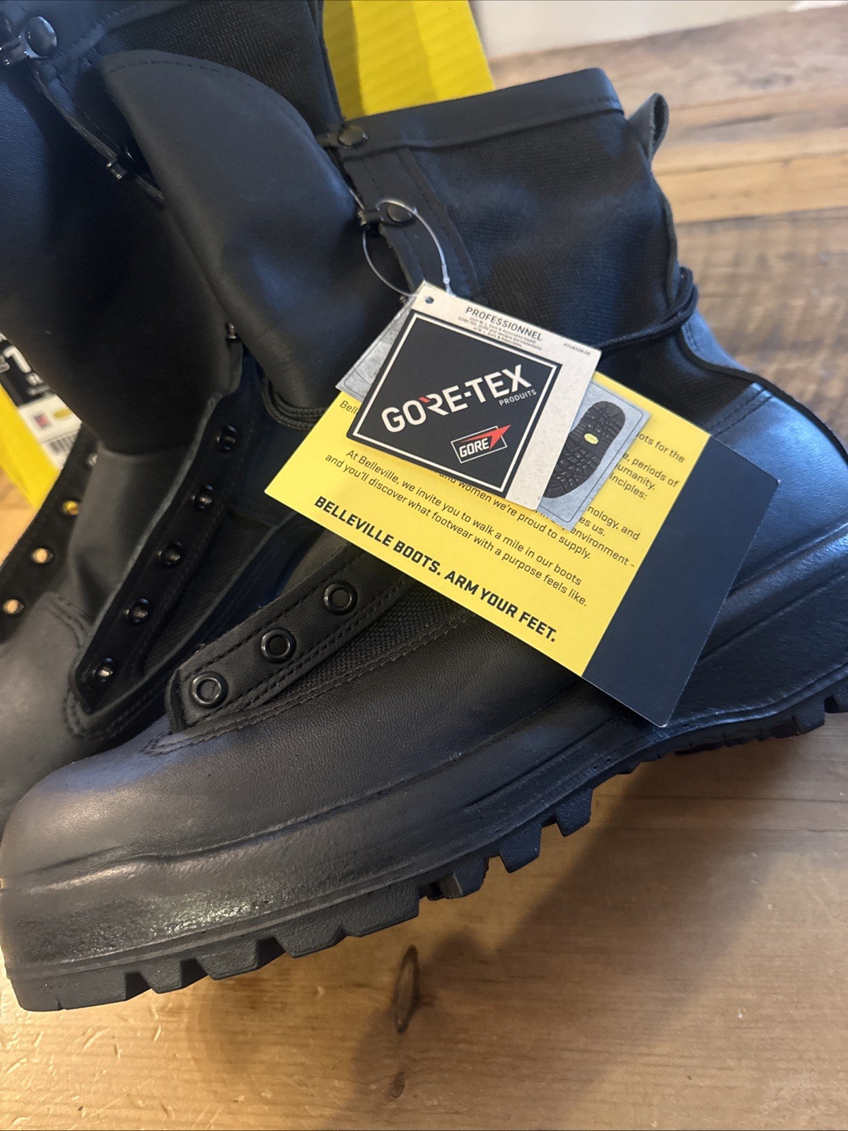 Belleville Men's Waterproof Duty Boot VANGUARD Black 700V NWT In Box Size 10 Belleville Men's Waterproof Duty Boot VANGUARD Black 700V NWT In Box Size 10