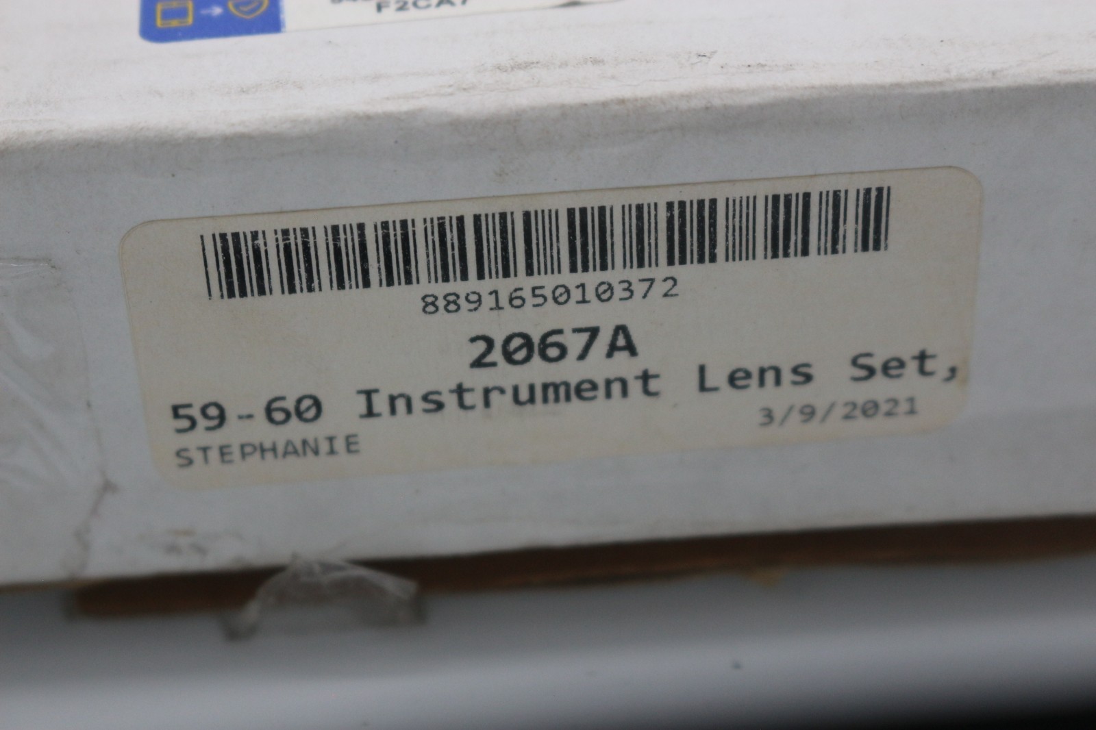 59-60 2067A Instrument Lens Set 59-60 2067A Instrument Lens Set