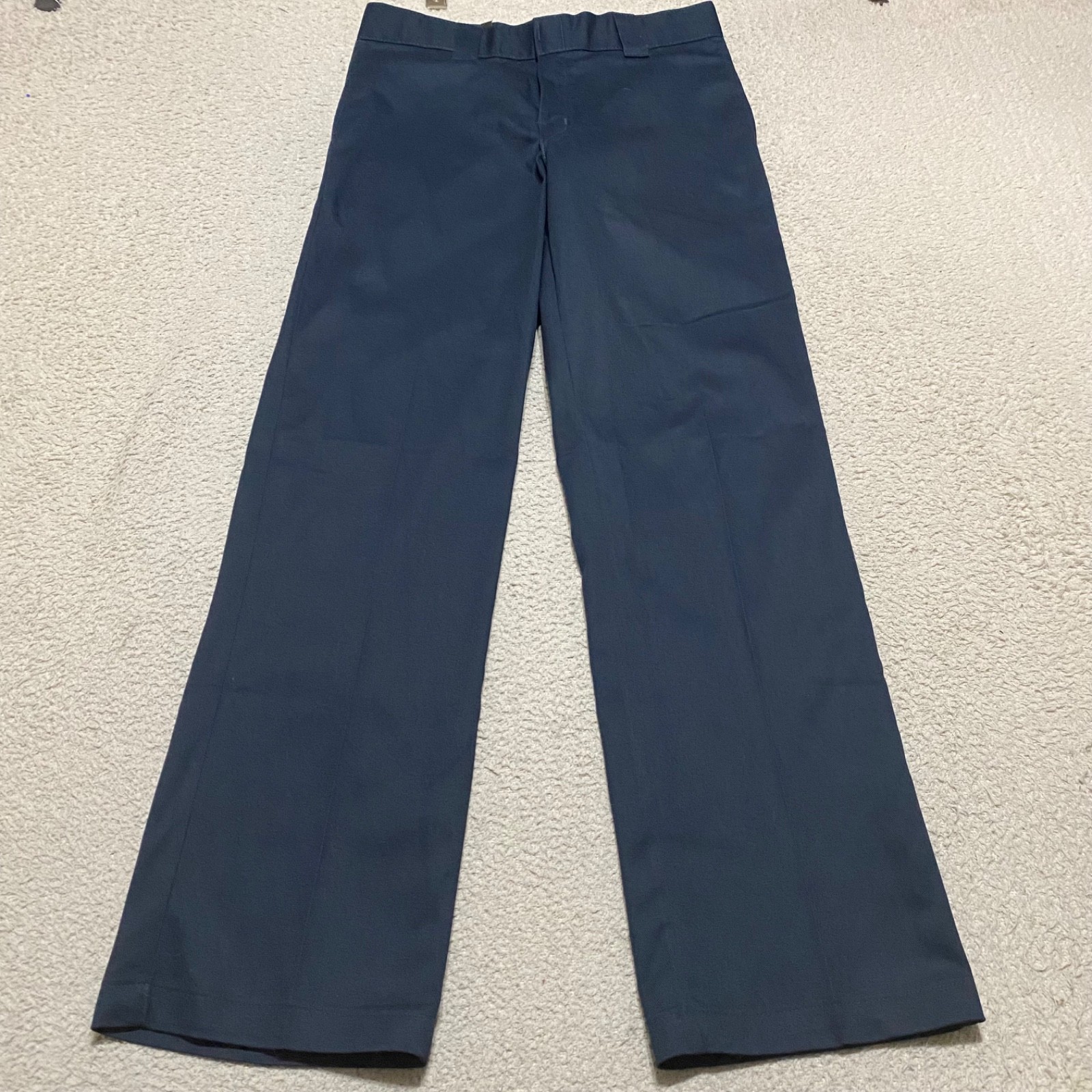 NWT Dickies 874 Mens Work Pants 32x32 Blue Original Fit Straight Leg Chino New