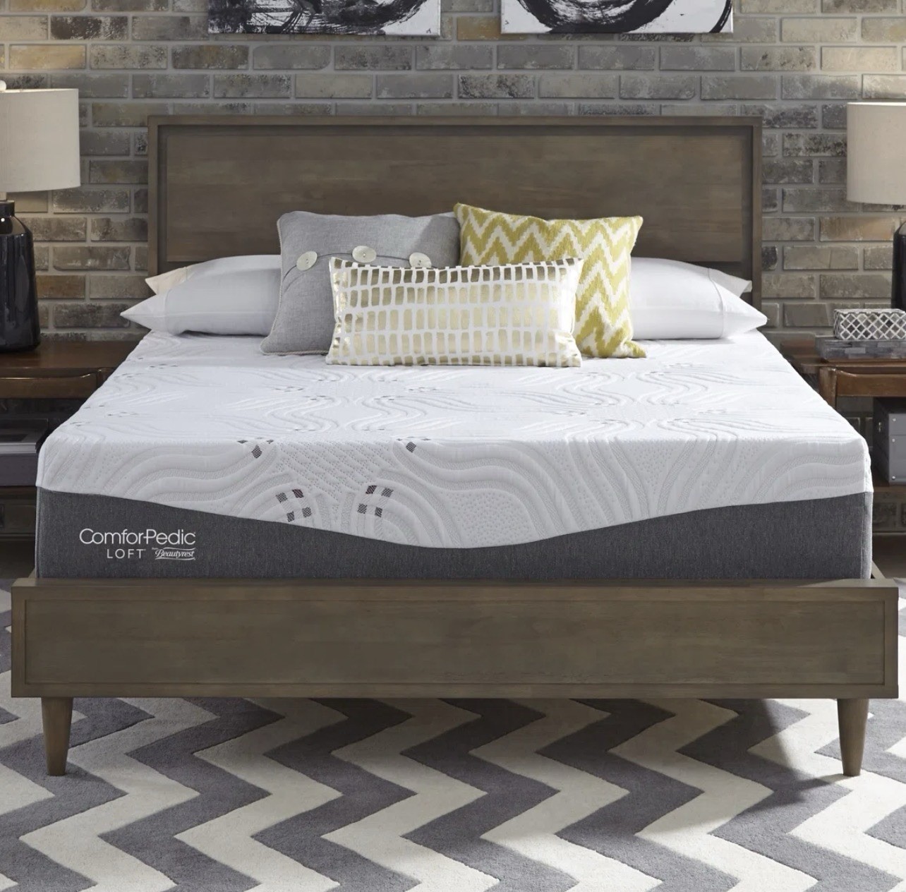 Comforpedic loft From Beautyrest 10” King Memory Foam Mattress Firm Comforpedic loft From Beautyrest 10” King Memory Foam Mattress Firm