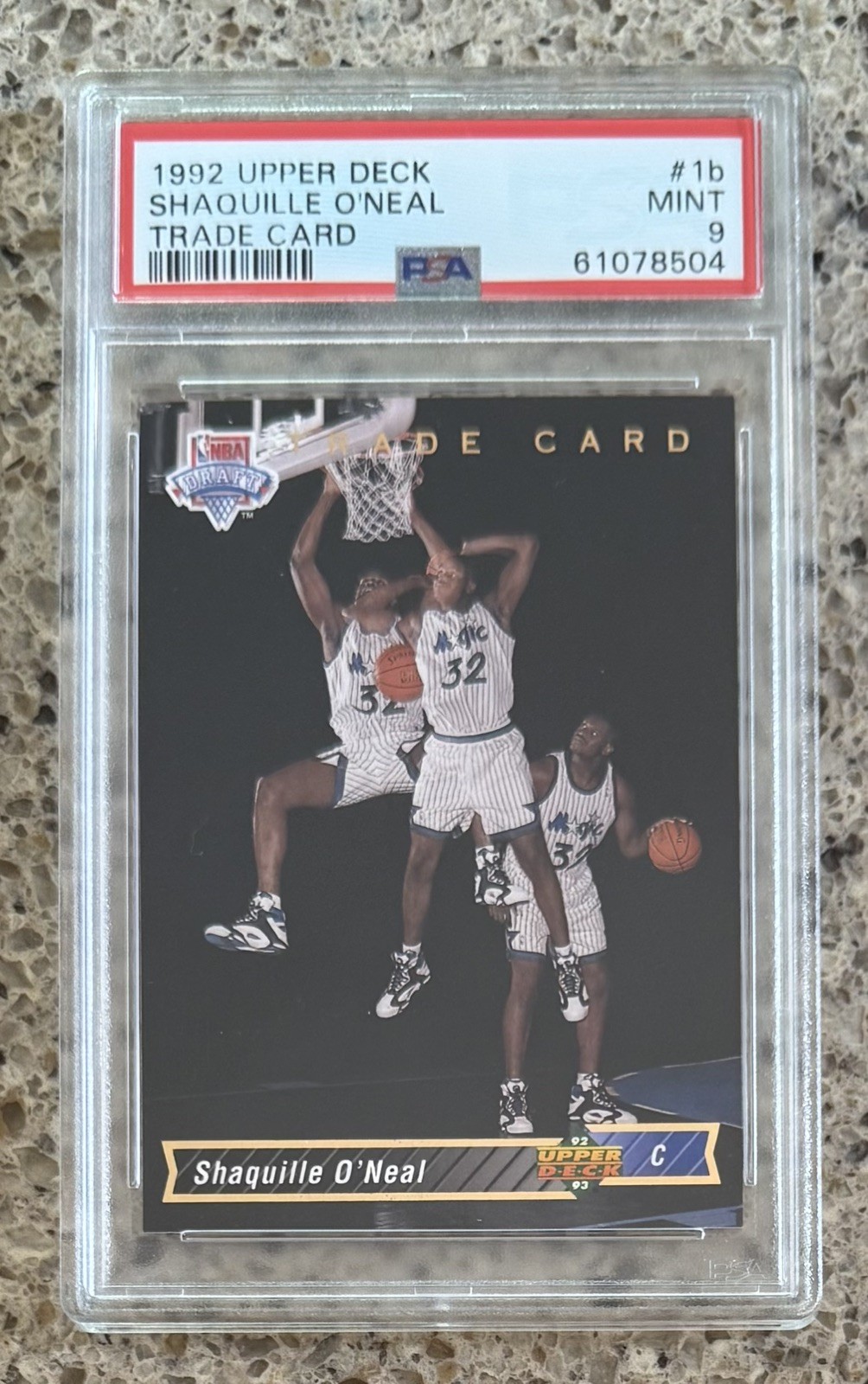 1992-93 Upper Deck - Shaquille O\'Neal #1B (RC) 1992-93 Upper Deck - Shaquille O\'Neal #1B (RC)