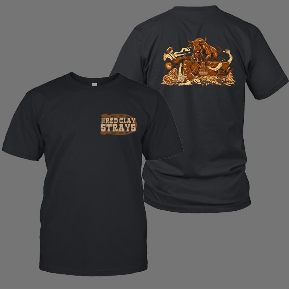 The Red Clay Strays Dickies Arena in Fort Worth TX Oct 7, 2026 Unisex T-Shirt The Red Clay Strays Dickies Arena in Fort Worth TX Oct 7, 2026 Unisex T-Shirt