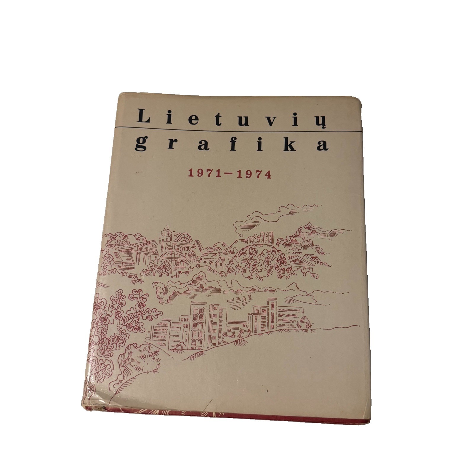 Lietuvių Grafika Lithuanian Graphics 1971-74 Rare Art Book USSR Published 1976