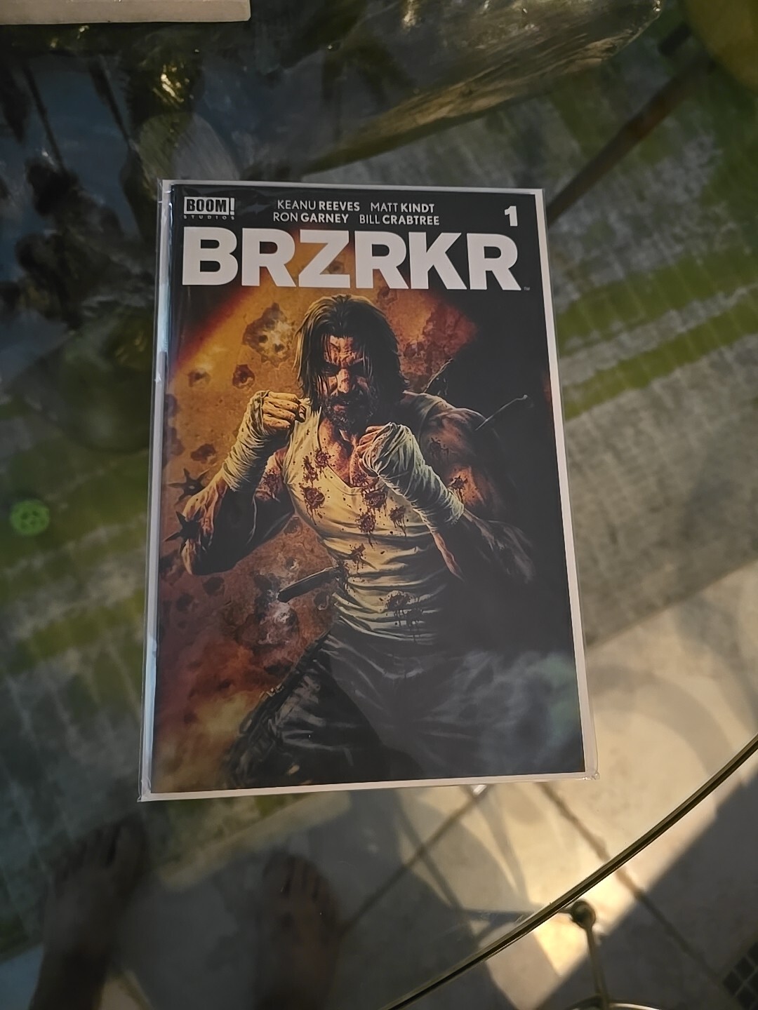Brzrkr (Berzerker) #1 25 Copy Bermejo Trade Dress Var
