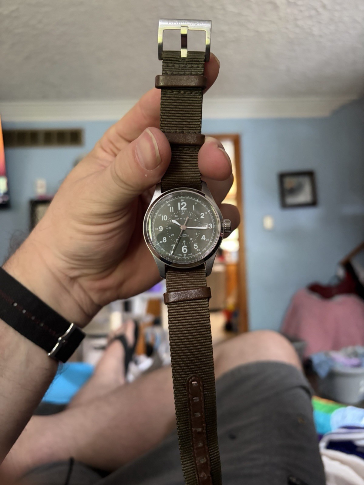 Hamilton Khaki Automatic Field Men’s Watch 40mm 80 Hour Power Reserve H703050 Hamilton Khaki Automatic Field Men’s Watch 40mm 80 Hour Power Reserve H703050