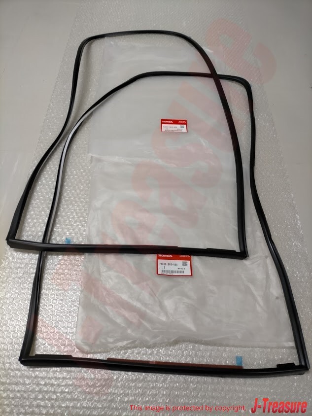 HONDA Genuine CIVIC EG 3D 92-95 Rear Quarter Glass Window Molding RH & LH OEM