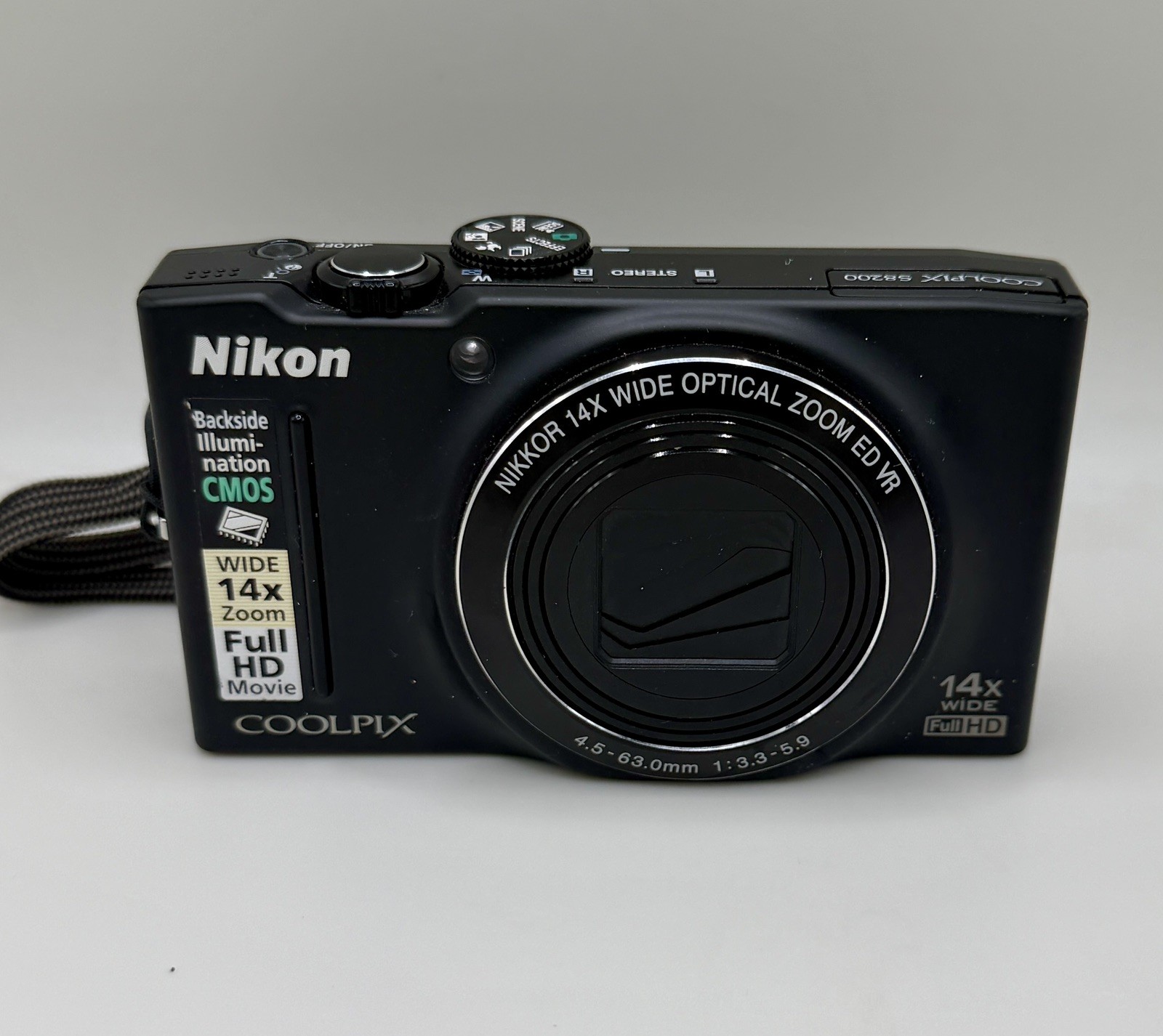 Nikon COOLPIX S8200 Digital Camera and Case | 16.1MP | TESTED EEXTRA BATTERY Nikon COOLPIX S8200 Digital Camera and Case | 16.1MP | TESTED EEXTRA BATTERY