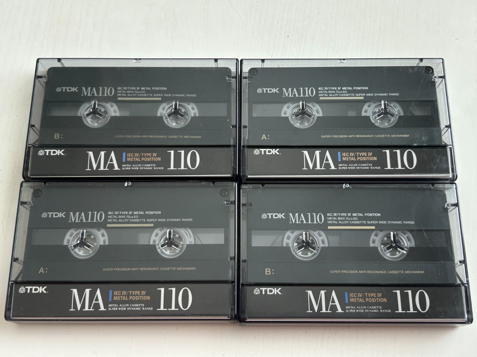 Pick Cassette tape Lot: Maxell MX, XL-S, TDK SA, MA, Sony SR. Metal/Chrome bias